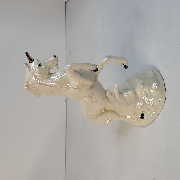 Vintage Ceramic Unicorn Figurine - Picture 5 of 12